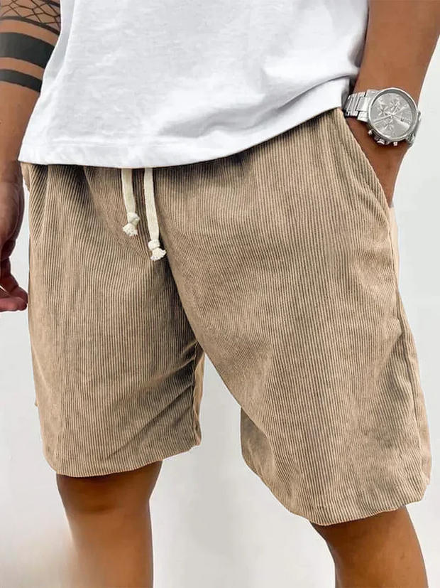Retro Ribbed Shorts