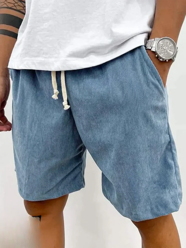 Retro Ribbed Shorts