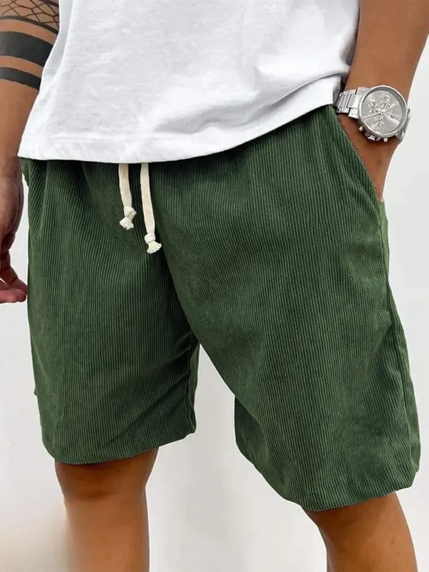 Retro Ribbed Shorts
