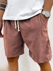 Retro Ribbed Shorts