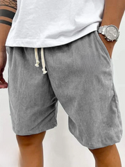 Retro Ribbed Shorts
