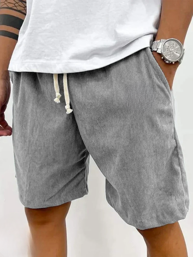Retro Ribbed Shorts