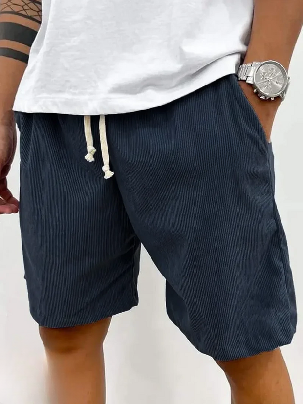 Retro Ribbed Shorts
