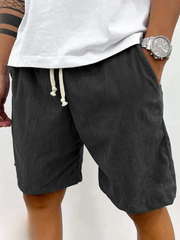 Retro Ribbed Shorts